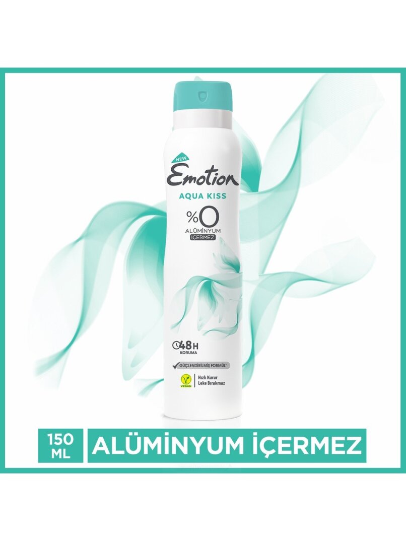Emotion Aqua Kıss Kadın Deodorant 150 ml - 1