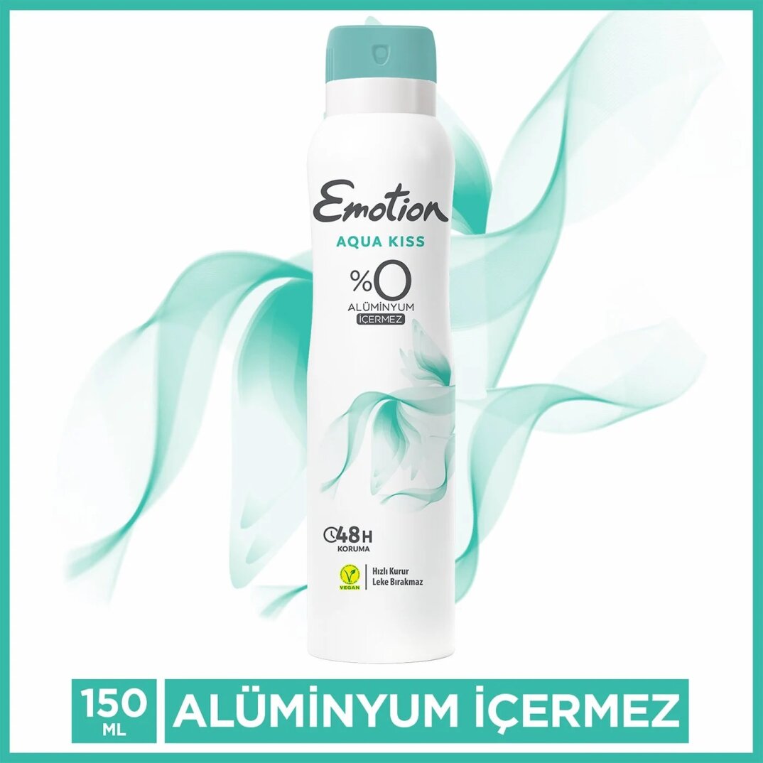 Emotion Aqua Kıss Kadın Deodorant 150 ml - 2