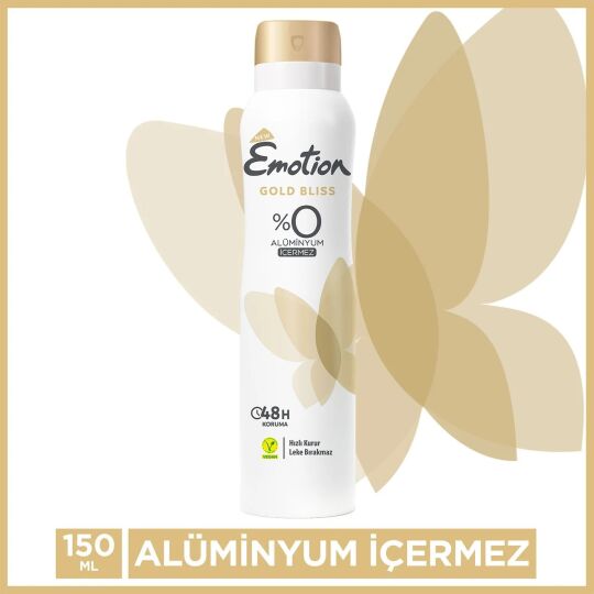 Emotion Deodorant Gold Bliss150 ml - 2
