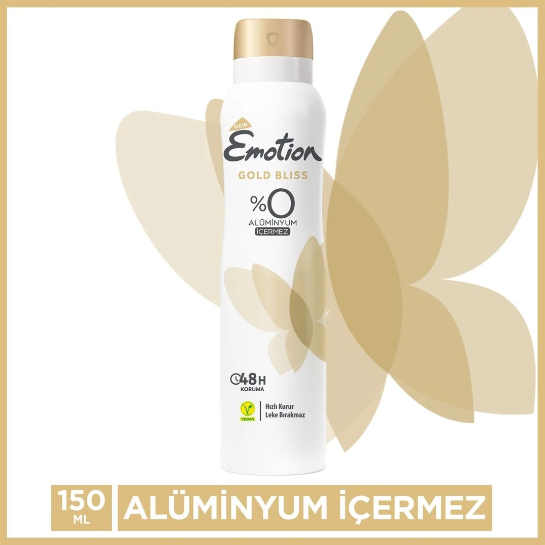 Emotion Deodorant Gold Bliss150 ml - 2