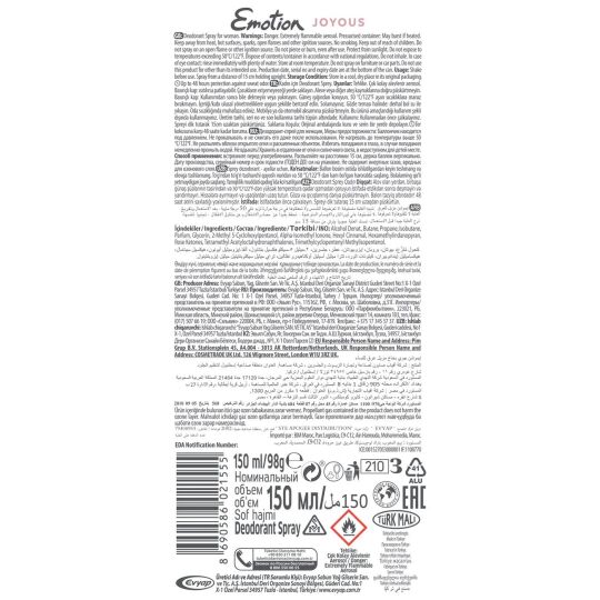 Emotion Deodorant Joyous 200 ml - 4