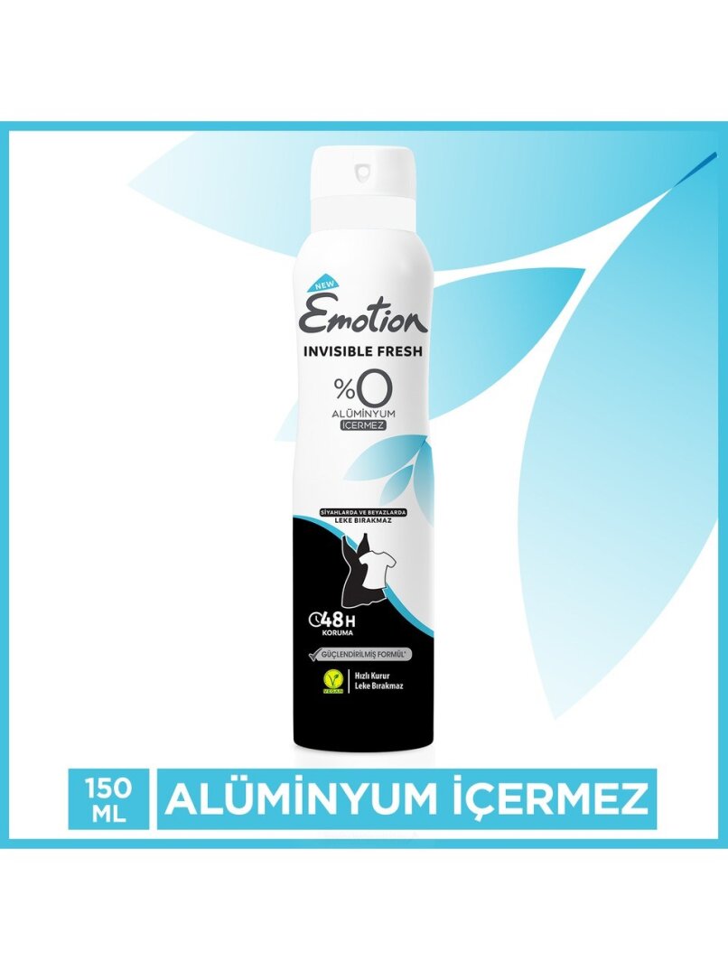 Emotion Invisible Fresh 150 ml Kadın Deodorant - 1