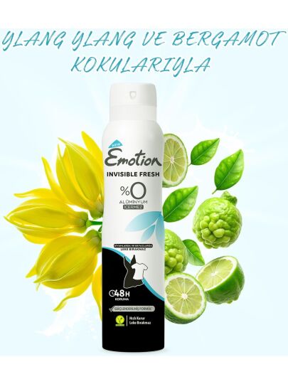 Emotion Invisible Fresh 150 ml Kadın Deodorant - 2