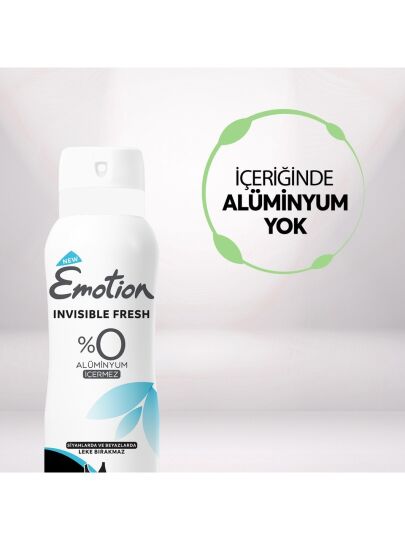Emotion Invisible Fresh 150 ml Kadın Deodorant - 6