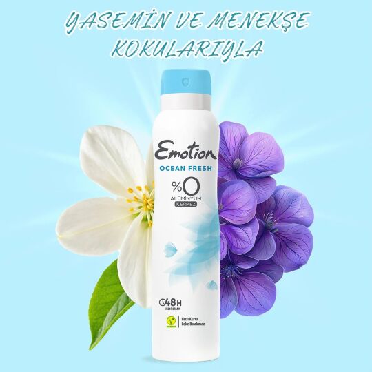 Emotion Ocean Fresh Deo Sprey 150 ml - 4