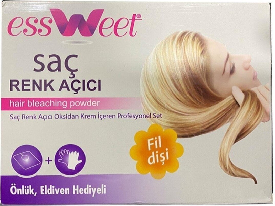 Essweet Saç Renk Açıcı Fildişi Profesyonel Set - 1