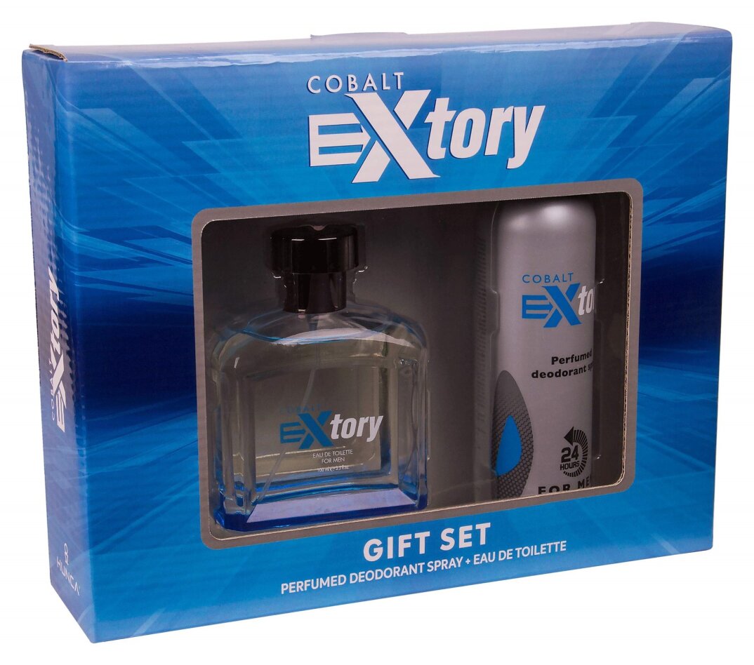 Extory Cobalt Kofre Erkek Edt+Deo 1 Paket (1 x 2 Adet) - 1