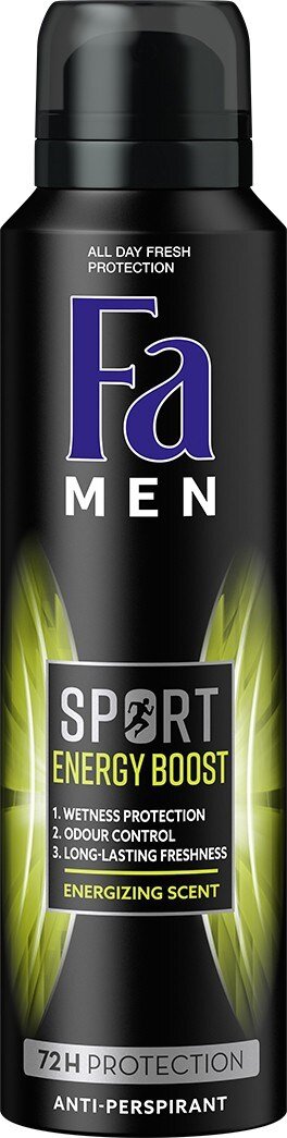 Fa Sport Energy Boost Deosprey Deo Sprey 150 ml - 1
