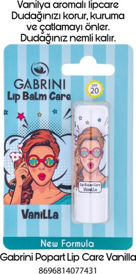 Gabrini Dudak Balmı - Lip Care Vanilla