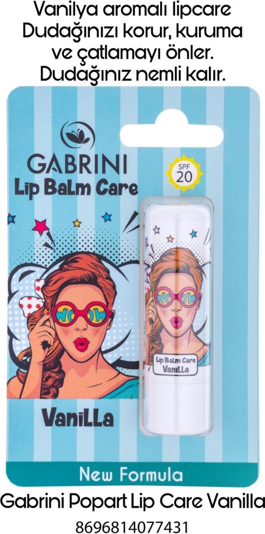 Gabrini Dudak Balmı - Lip Care Vanilla - 1