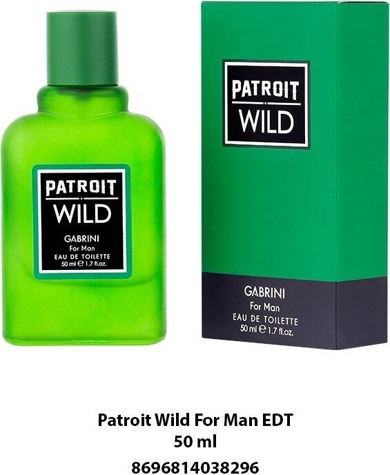 Gabrini Patroit Wild Edt 50 ml Erkek Parfüm - 1