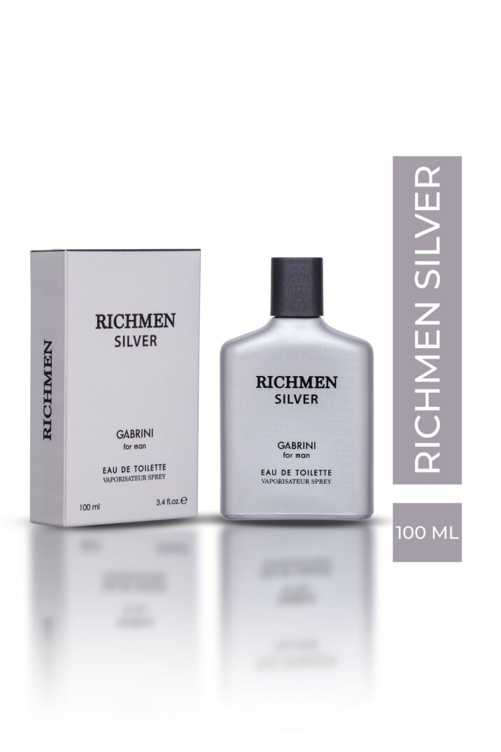 Gabrini Richmen Silver Edt For Man 100 ml - 1
