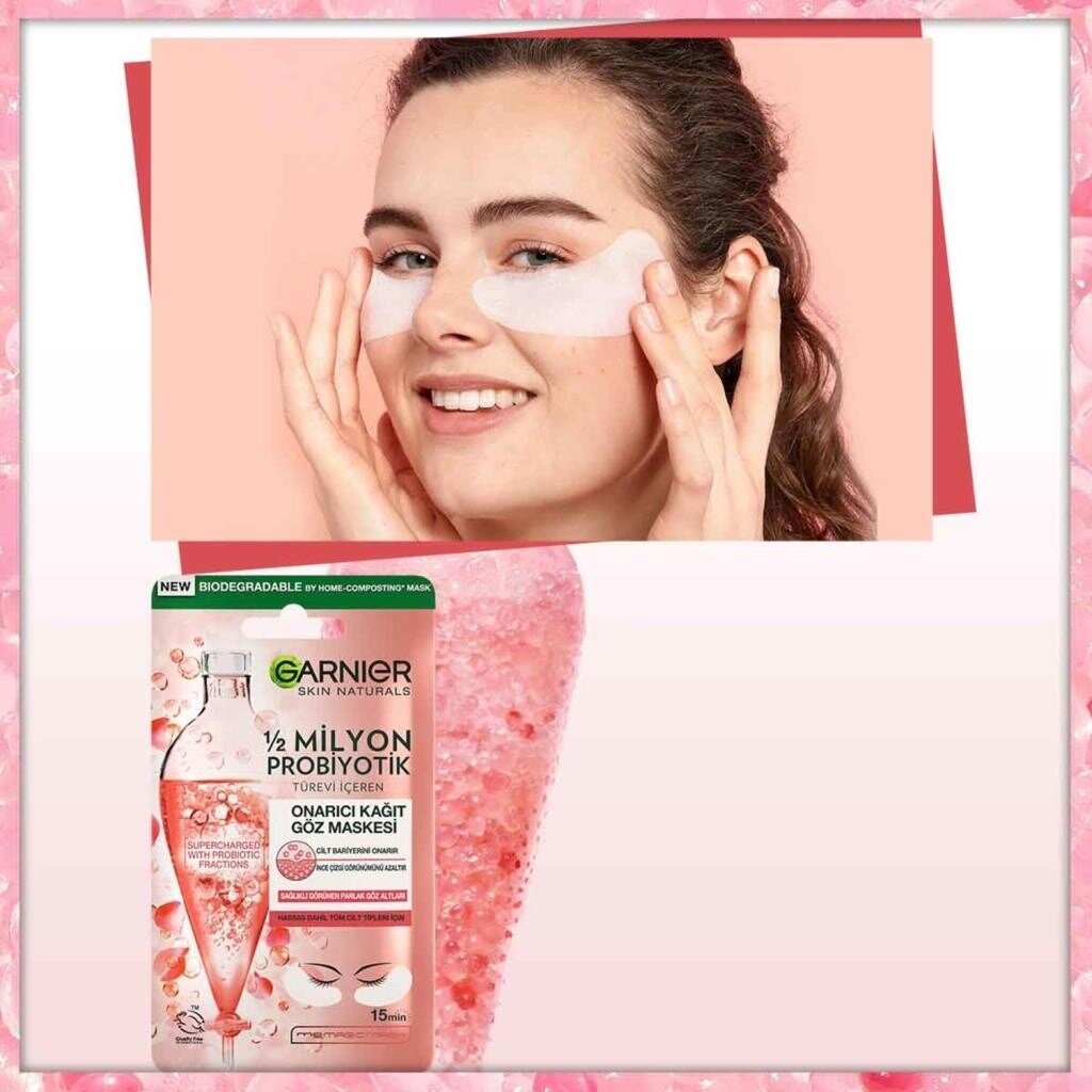 Garnier 1/2 Milyon Probiyotik Türevi Içeren Onarıcı Kağıt Göz Maskesi - 4