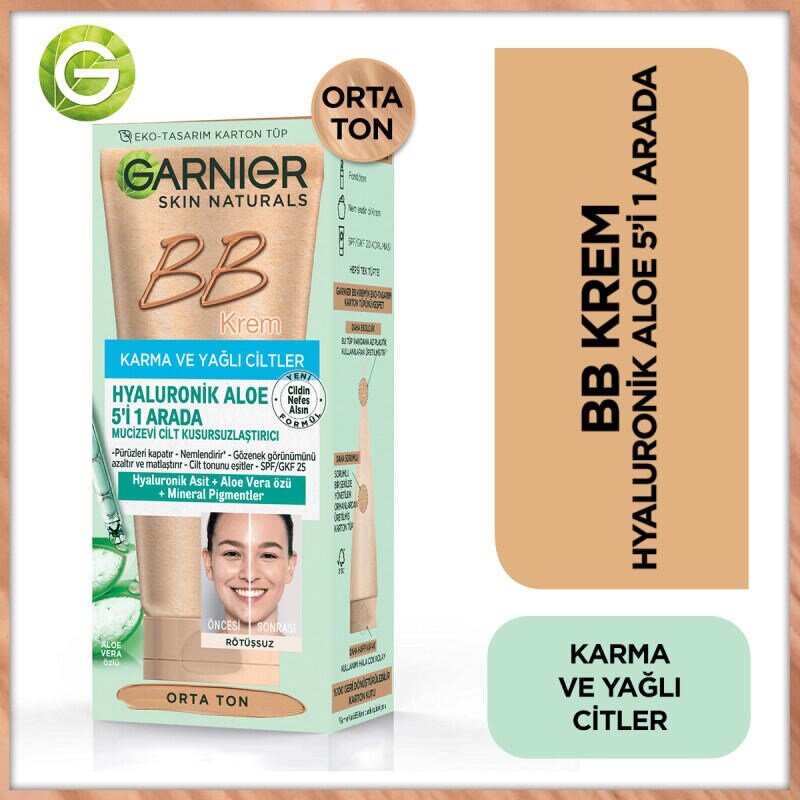 Garnier Bb Krem Orta Ton 50 Ml Medıum - 1