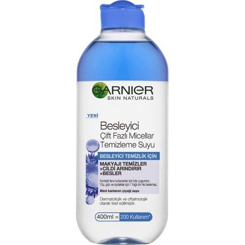 Garnier Besleyici Çift Fazlı Micellar Temizleme Suyu 400 ml
