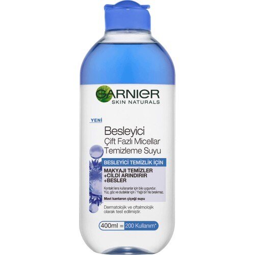 Garnier Besleyici Çift Fazlı Micellar Temizleme Suyu 400 ml - 1