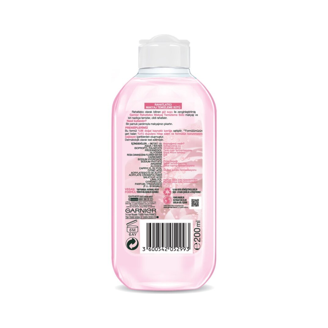Garnier Botanik Rahatlatıcı Makyaj Temizleme Sütü - 2