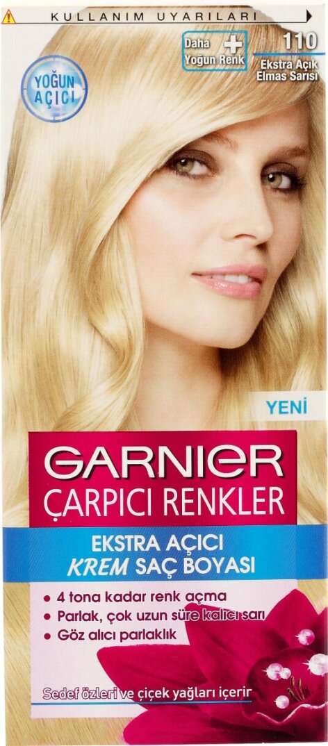 Garnier Çarpıcı Renkler 110 Ekstra Açık Elmas Sarısı - 1