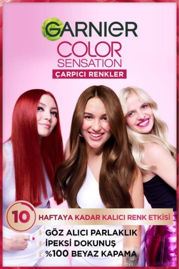 Garnier Çarpıcı Renkler 7.3 Altın Kumral Saç Boyası, Demikit - 2