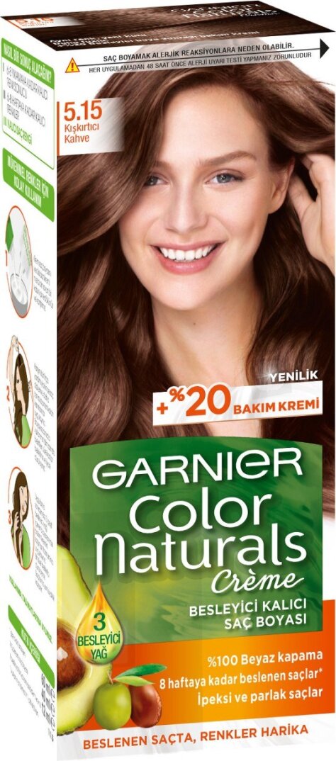 Garnier Color Naturals 5.15 Kışkırtıcı Kahve - 2