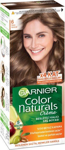 Garnier Color Naturals 6 Koyu Kumral - 1