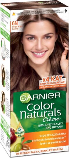 Garnier Color Naturals 6N Doğal Koyu Kumral