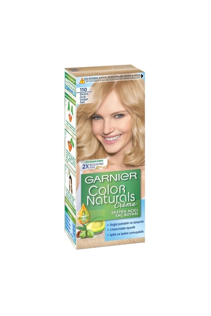 Garnier Color Naturel Saç Boyası-110 Extra Açık Doğal Sarı - 1