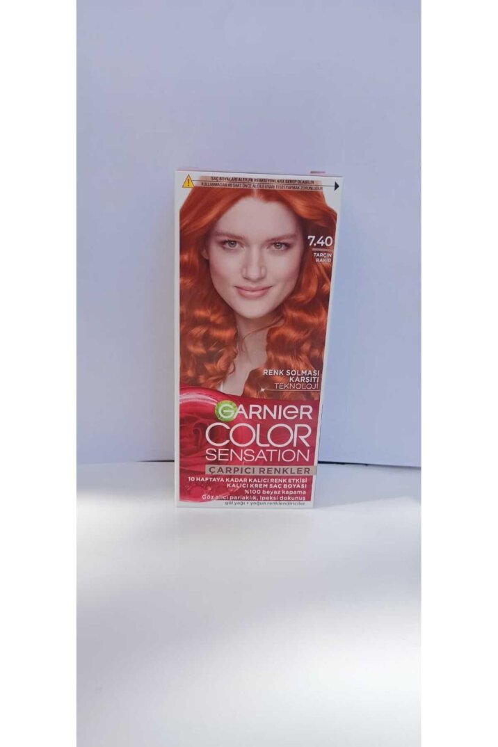 Garnier Color Sensatıon Çarpıcı Renkler 7.40 Tarçın Bakır Krem saç boyası 40 ml. - 2