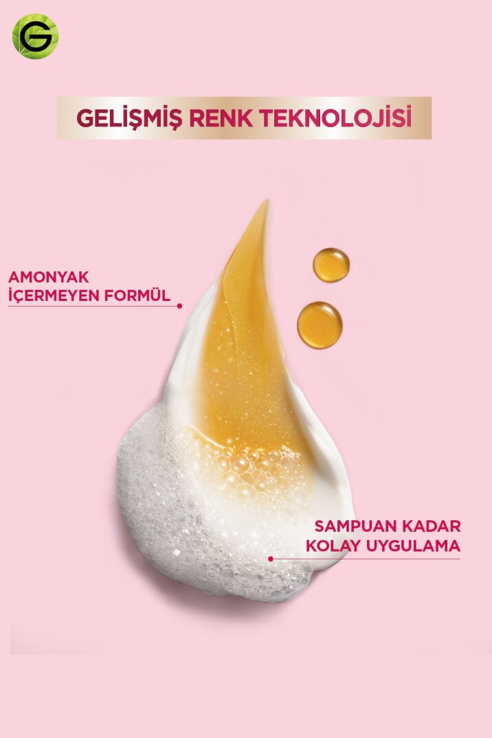 Garnier Color Shampoo Retouch Şampuan Kolaylığında Dip Boyası, Siyah 2.0 - 7