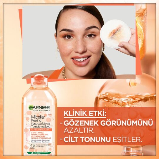 Garnier GA.SKIN MUCİZE SU 400 ML PEELING - 3