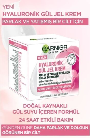 Garnier Hyaluronik Aloe Jely Krem Gül - 3