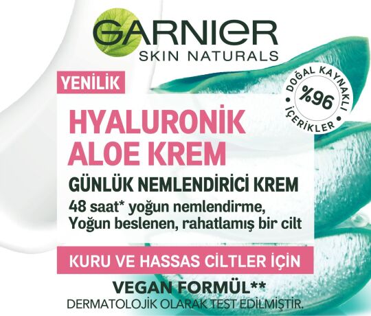 Garnier Hyaluronik Aloe Krem 50 ml - 1