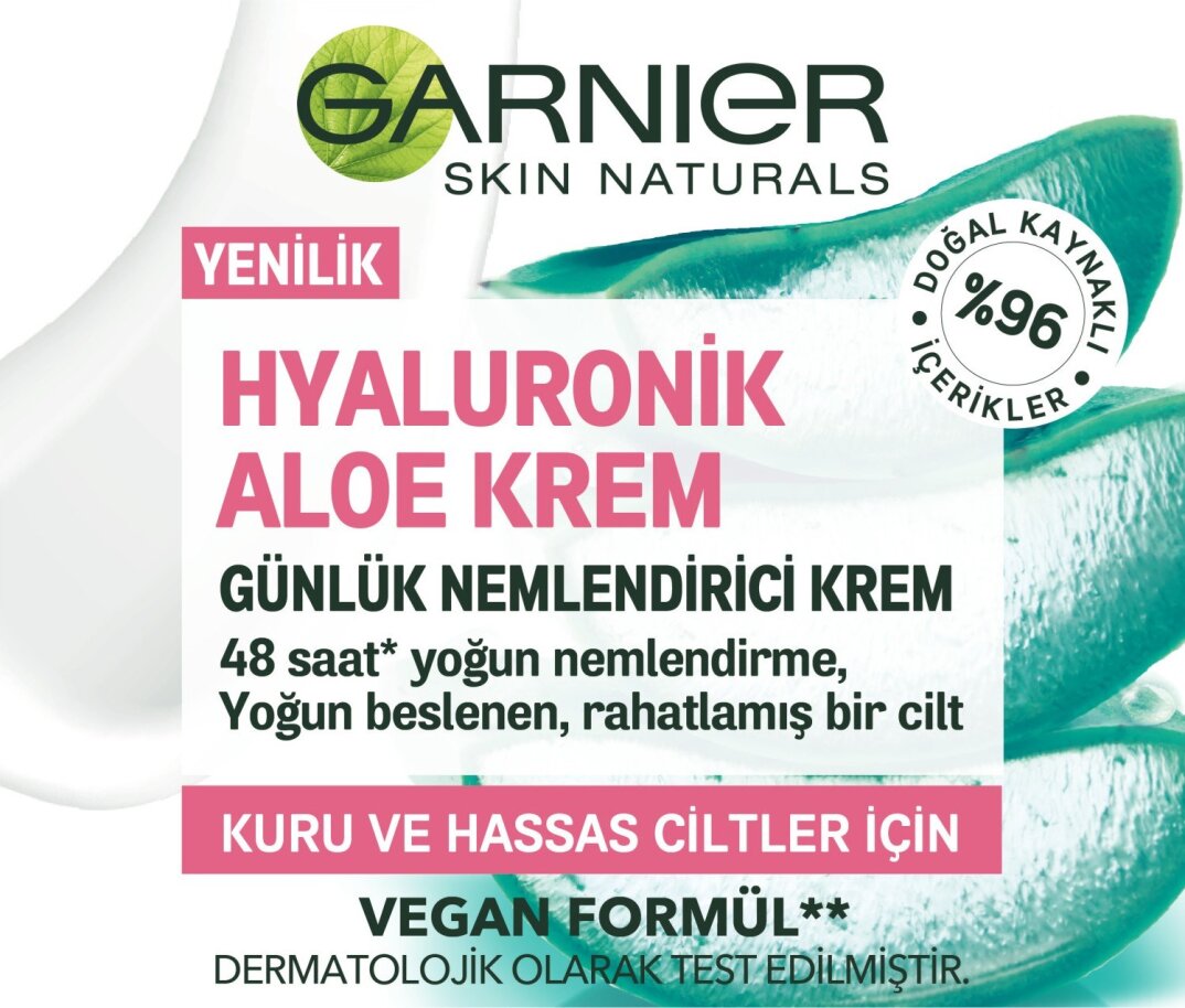 Garnier Hyaluronik Aloe Krem 50 ml - 1