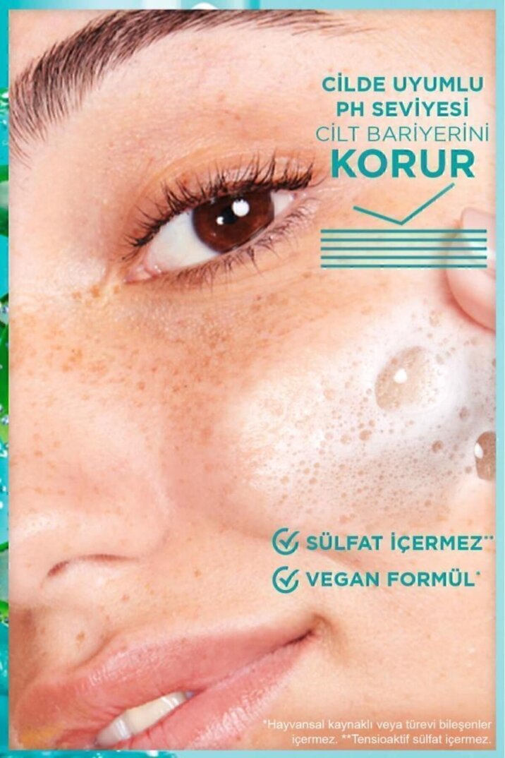 Garnier Hyaluronik Aloe Nemlendiren ve Yatıştıran Temizleyici 250 ML - 3
