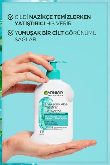 Garnier Hyaluronik Aloe Nemlendiren ve Yatıştıran Temizleyici 250 ML - 5