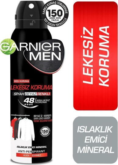 Garnıer Men Deo Lekesiz Koruma 150 ml
