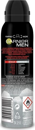 Garnıer Men Deo Lekesiz Koruma 150 ml - 3