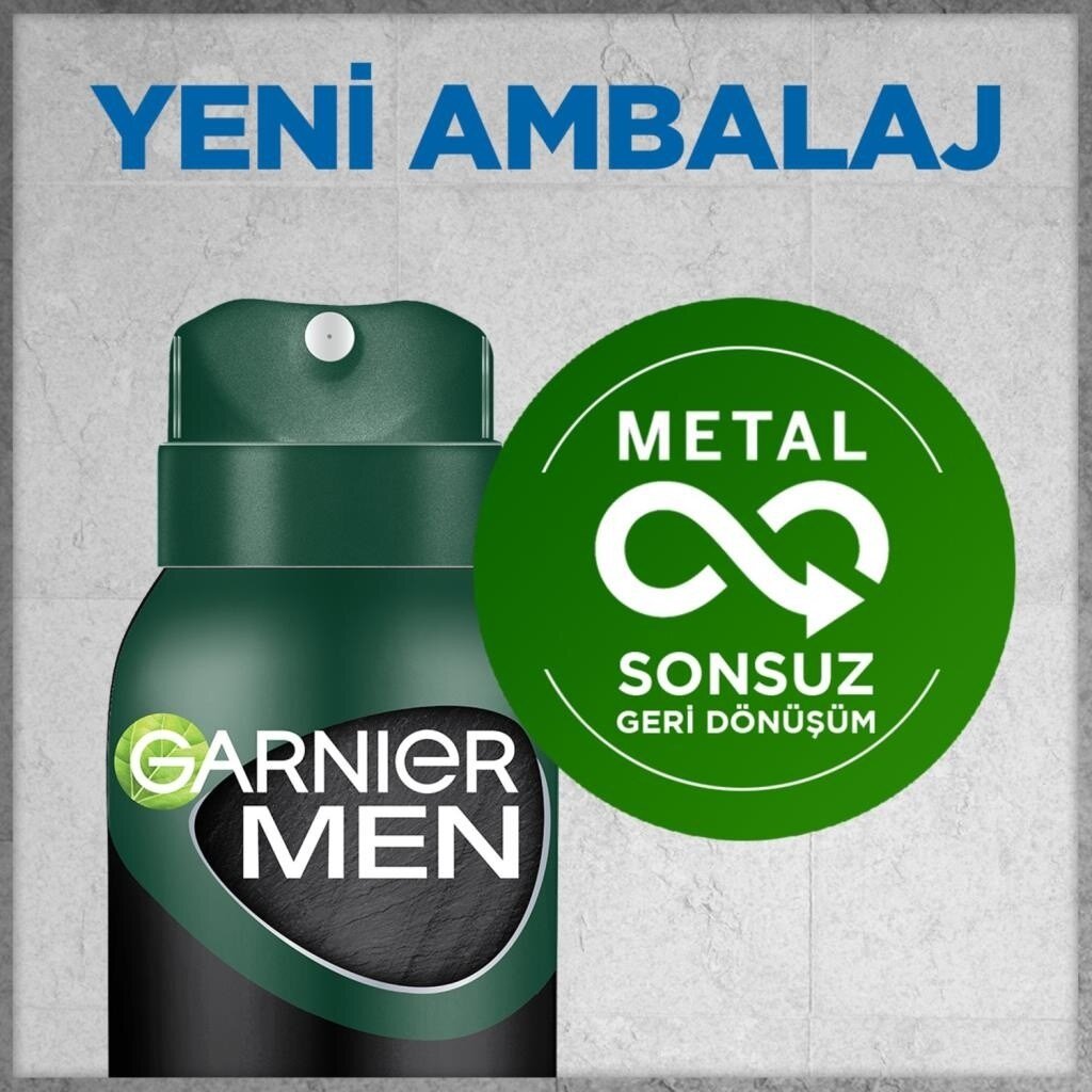 Garnier Men Ekstra Ferahlık Aerosol 150 ml Sprey - 4