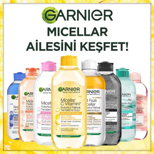 Garnier Micellar C Vitamini Kusursuz Makyaj Temizleme Suyu 400ML - 4