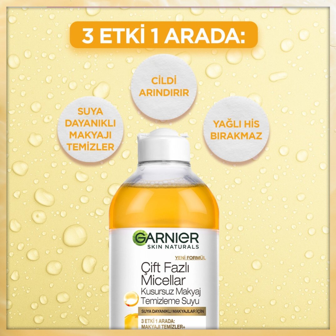 Garnier Micellar Kusursuz Makyaj Temizleme Suyu 400ML - 2