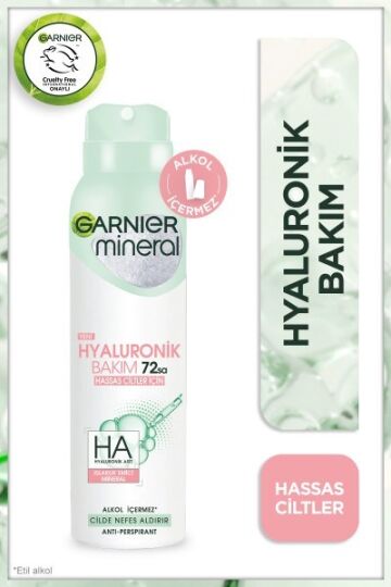 Garnier Mineral Hyaluronik Bakım Sprey Deodorant - 2