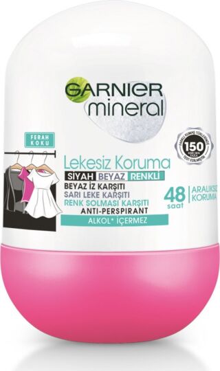Garnier Mineral Lekesiz Koruma Ferah Koku Roll-On Deodorant - 2
