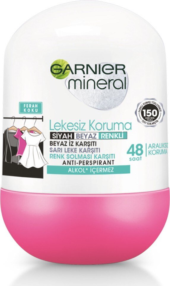 Garnier Mineral Lekesiz Koruma Ferah Koku Roll-On Deodorant - 2