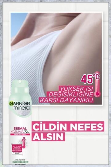 Garnier Mineral Termal Koruma Sprey Deodorant - 2