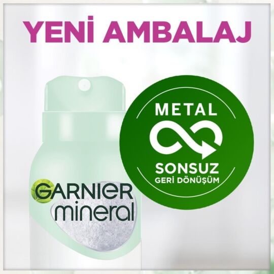 Garnier Mineral Ultra Kuru Sprey Deodorant - 5