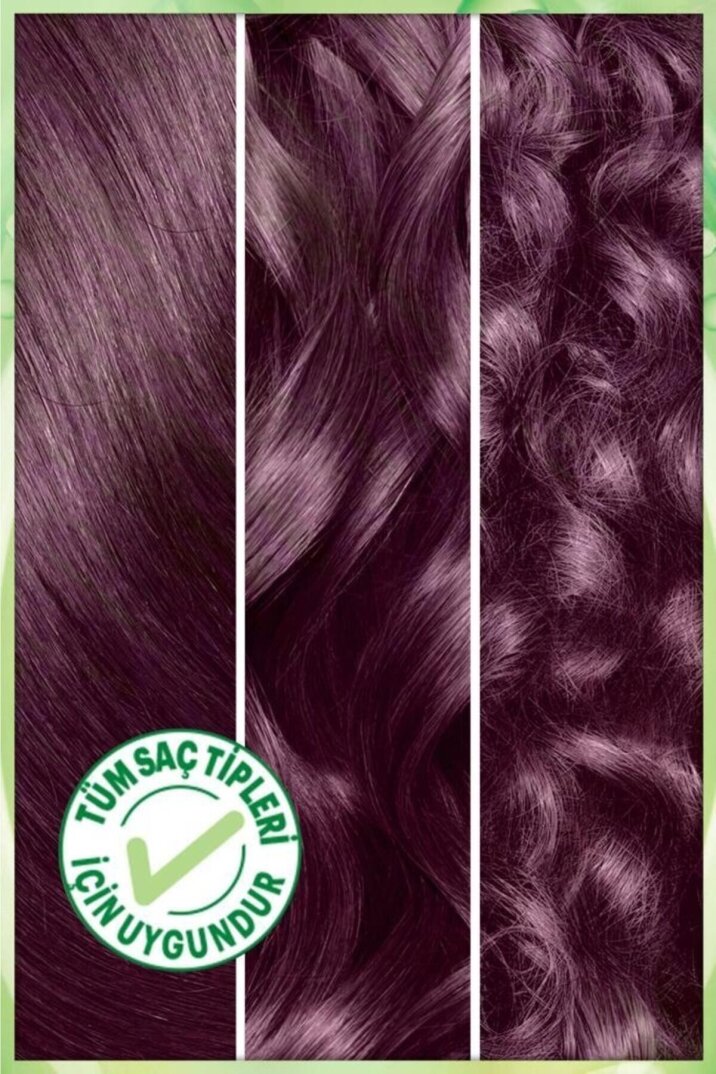 Garnier Nutrisse Yoğun Besleyici Kalıcı Krem Saç Boyası 4.26 Patlıcan Moru - 6