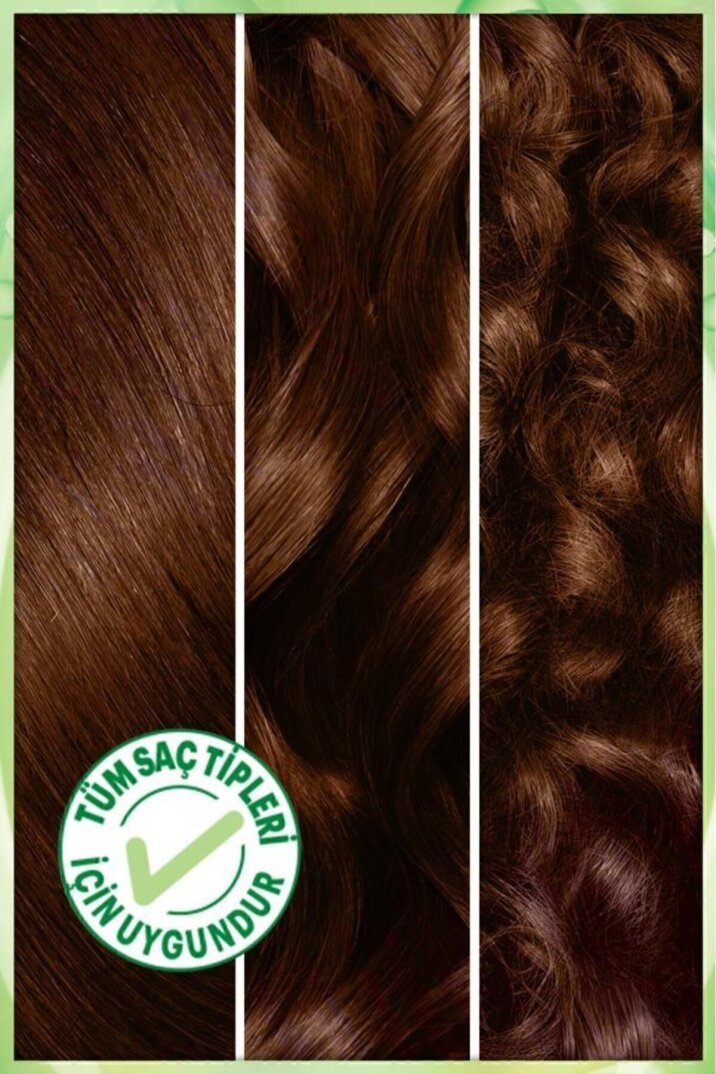 Garnier Nutrisse Yoğun Besleyici Kalıcı Krem Saç Boyası 4.3 Altın Kahve - 6