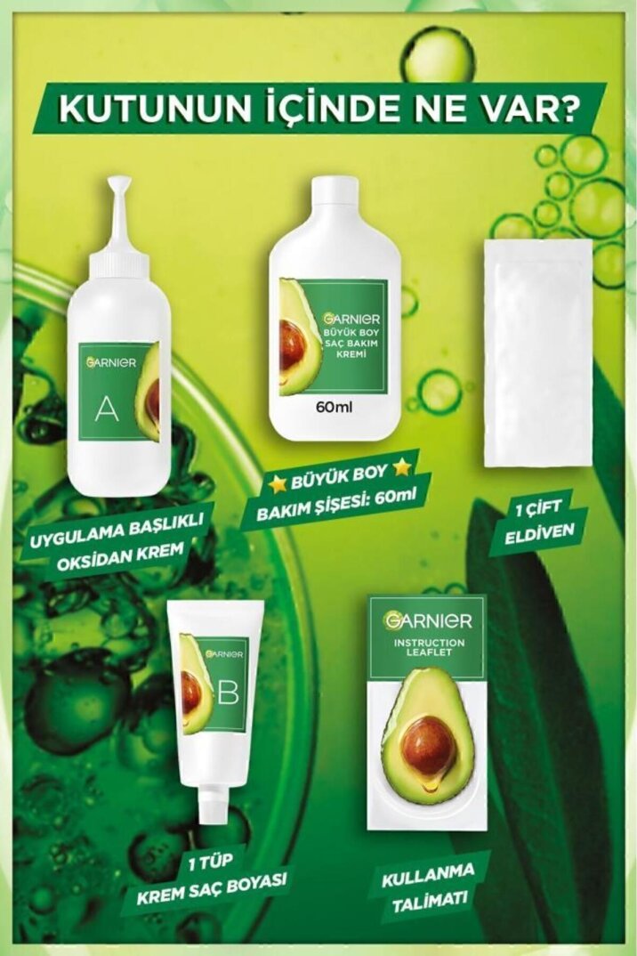 Garnier Nutrisse Yoğun Besleyici Kalıcı Krem Saç Boyası 5.3 Altın Karamel Kahve - 2