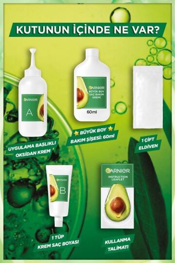 Garnier Nutrisse Yoğun Besleyici Kalıcı Krem Saç Boyası 8N Bal Köpüğü - 7