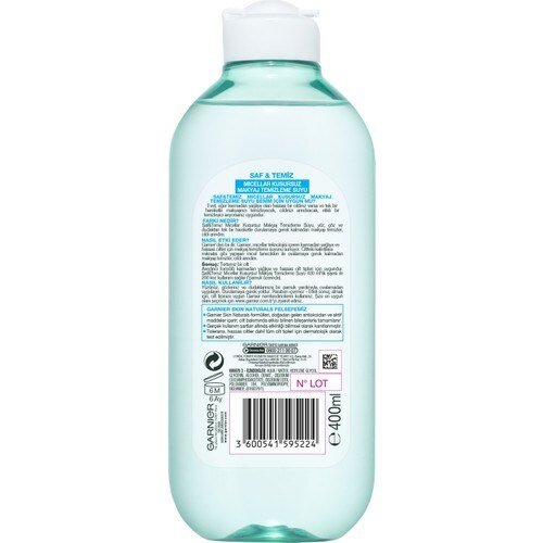 Garnier Saf & Temiz Micellar Kusursuz Makyaj Temizleme Suyu 400ML - 3